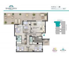 RESIDENCIAL BABILONIA ¡¡¡ESPECTACULAR ÁTICO DE 4 DORMITORIOS!!! CON PISCINA COMUNITARIA