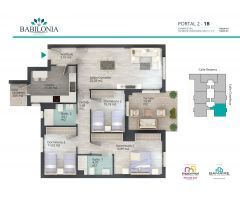 NUEVA PROMOCIÓN EN CIUDAD JARDÍN, PISO DE 3 DORMITORIOS CON TERRAZA ¡RESIDENCIAL BABILONIA!