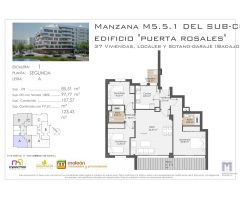 ÚLTIMO PISO DE 3 DORMITORIOS AMPLIA TERRAZA, PISCINA COMUNITARIA Y GIMNASIO EN DISTRITO ROSALES!