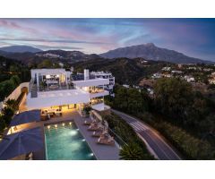 Villa independiente con vistas panoramicas al mar en Benahavis