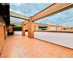 ÁTICO REAL, CON TERRAZA A PIÉ DE COMEDOR - PLAZA ASSAMBLEA DE CATALUNYA