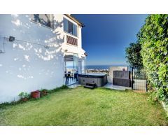 Casa en zona privilegiada en Benalmadena Pueblo con vistas, parking, jardin y piscina