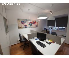 Coworking Palamos. Centro de Negocios. Despachos-oficinas, puestos de trabajo Asesoram emprendedores