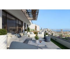 COMPLEJO RESIDENCIAL DE OBRA NUEVA EN FINESTRAT CON VISTAS AL MAR