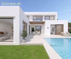 VILLAS DE OBRA NUEVA EN ALFAZ DEL PI