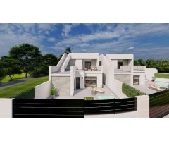 ADOSADOS DE OBRA NUEVA EN RODA GOLF