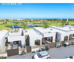 Villas de obra nueva en Los Alcázares