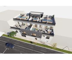 Apartamentos de obra nueva en Pilar de la Horadada con jacuzzi privado
