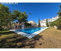 TORREQUEBRADA BENALMADENA APARTAMENTO CON GRAN TERRAZA Y VISTAS AL MAR, PISCINA Y  JARDIN JUNTO AL C