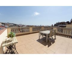 Precioso piso con muchísima luz natural por su doble orientación y con una gran terraza.