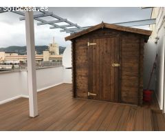Espectacular ático con terraza de 50 m2. ALQUILER DE TEMPORADA.