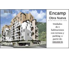 Gran oportunidad de obra nueva en pleno centro de Encamp