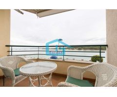O Grove: Piso con terraza, piscina en primera linea de mar... preciosas vistas