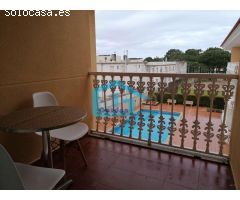 Sanxenxo: A7105: Estudio con terraza en urbanización con piscina, a 100 mts del mar...