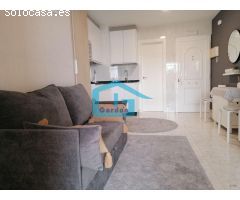 Sanxenxo: A7105: Estudio con terraza en urbanización con piscina, a 100 mts del mar...