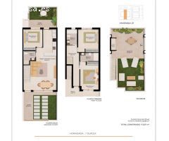 Duplex moderno en Pilar de la Horadada