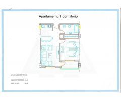 Apartamentos de 1 dormitorio en 1ª línea de playa, con fantásticas vistas al mar, piscina y garaje