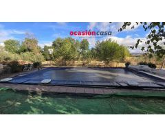 PARCELA CON VIVIENDA Y PISCINA A LA VENTA