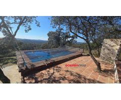 PARCELA CON VIVIENDA Y PISCINA A LA VENTA