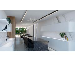 El complejo residencial  consta de 9 villas