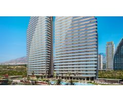 NUEVOS Apartamentos de playa en Benidorm, playa de Poniente