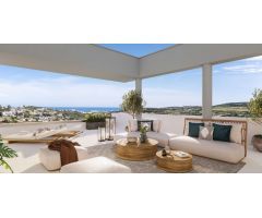 Es un complejo residencial con un diseño contemporáneo y moderno, Estepona