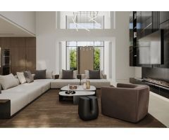 Villa se erige como una representación de la vida contemporánea de lujo