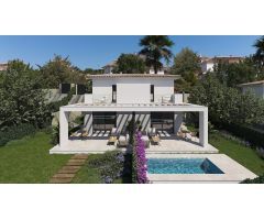 Chalet pareado con jardín, aparcamiento y posibilidad de piscina privada