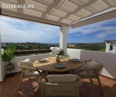 Apartamento Estiloso Cerca del Golf con Impresionantes Vistas al Mar