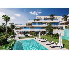Complejo urbanístico de lujo en Cabopino (Costa del Sol).