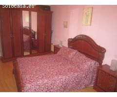 SE VENDE PISO SEMINUEVO, AMUEBLADO, 3 HAB., SALÓN, COCINA AMUEBLADA, 2 BAÑOS, TRASTERO Y GARAJE.