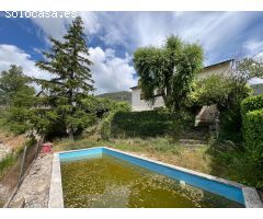 CASA CON JARDIN ,PISCINA Y TERRENO ANEJO CON MUCHAS POSIBILIDADES
