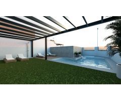 OBRA NUEVA - BUNGALOW PLANTA ALTA CON 2 DORMITORIOS PISCINA Y GARAJE EN PILAR DE LA HORADADA