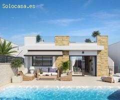 OBRA NUEVA - VILLA DE 3 DORMITORIOS PISCINA, PARKING Y SOLÁRIUM