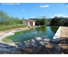 CASA DE CAMPO DE GRAN TAMAÑO Y CON MUCHO TERRENO, ONTINYENT