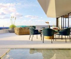 *** MAJESTUOSO APARTAMENTO CON 206M2 DE TERRAZA CON ESPECTACULARES VISTAS PANORÁMICAS AL MAR !!!.