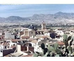 terreno urbanizable en la sierra de Abanilla