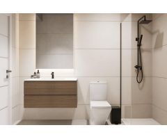 Espectacular piso a estrenar con 2 habitaciones, 2 baños y balcón.