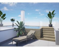 ATICO CON TERRAZA DE 80 METROS, PISCINA COMUNITARIA