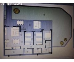 Vivienda con gran terraza de 160 metros