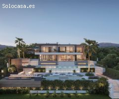 Exclusivo proyecto 13 villa independientes cerrado del aguila con vistas al mar