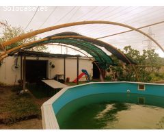 SE VENDE CASA 227 M2 EN PARCELA RUSTICA DE 2.050 M2 CON PISCINA