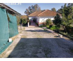 MAGNIFICO CORTIJO RUSTICO CON CHALET EN LA PILARICA ( PUEBLA DEL RIO)