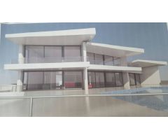 Villa de nueva construccion en proyecto en Benissa Costa Blanca