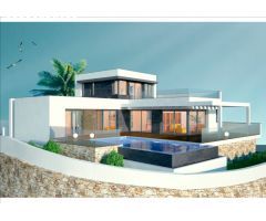 Nuevo y moderno Chalet en Benimeit, Moraira con vistas al mar