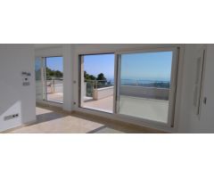 Villa de lujo de obra nueva con vistas panoramicas al mar en Moraira