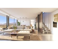Villa nueva con vistas despejadas al mar y montaña en Benitachell