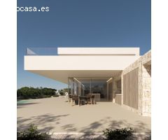 Villa de obra nueva cerca del mar en Moraira