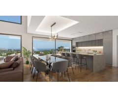 Villa nueva en construcción con vistas al mar en una zona codiciada de Moraira
