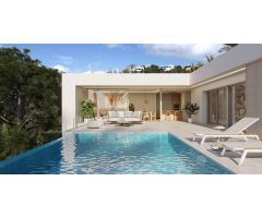 Villa nueva moderna con vistas al mar